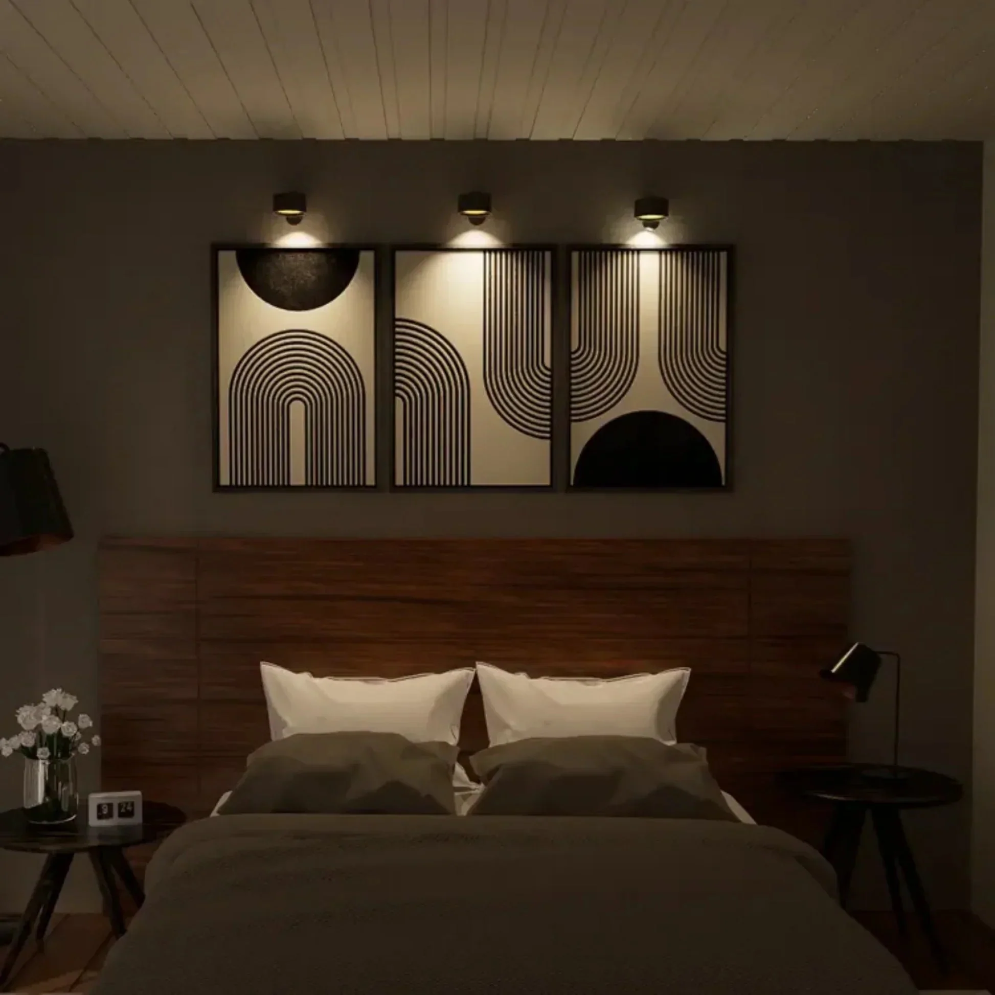 Lampe murale LED sans fil -Aimantée et rechargeable – Image 8