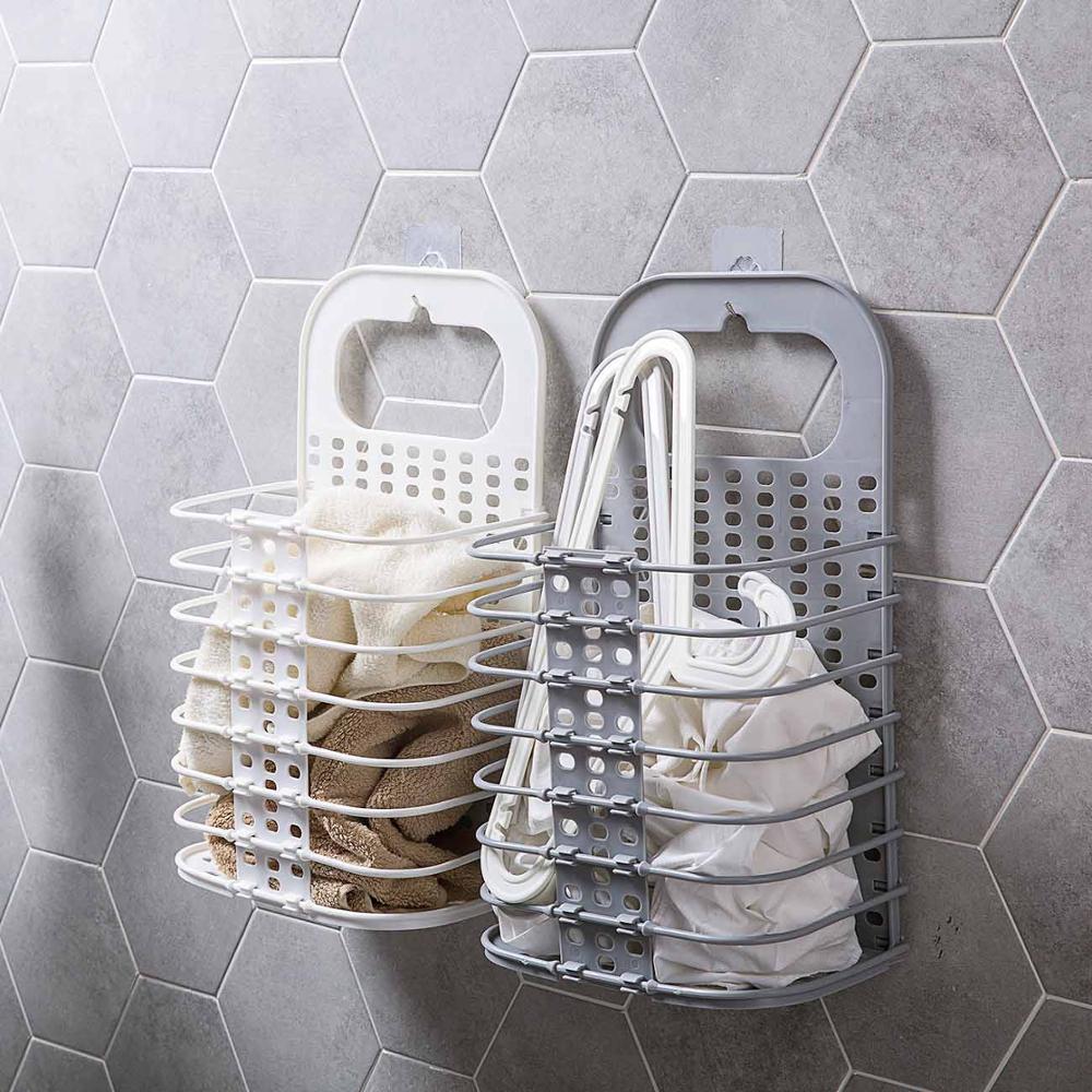 Panier à Linge Suspendu - Gain de Place - Salle de Bain – Image 9