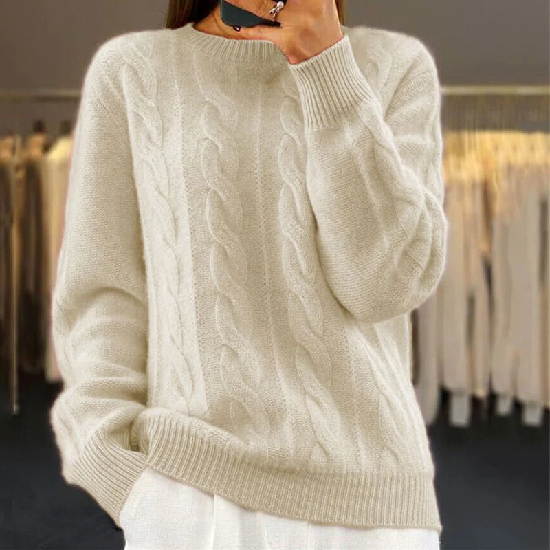 Pull Tricoté Chaud - Mode Hiver Tendance