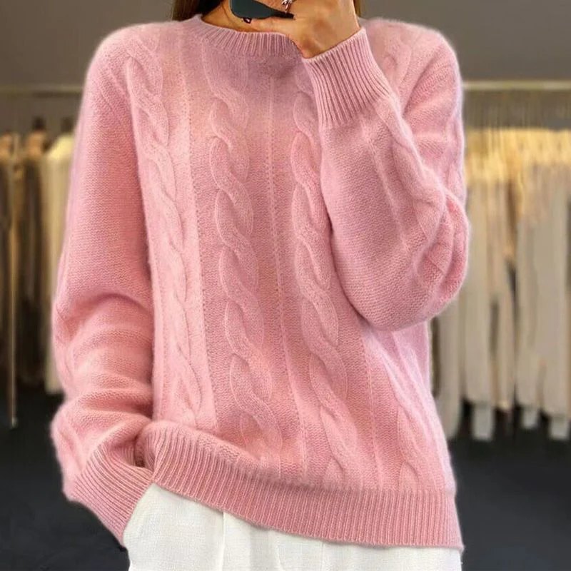 Pull Tricoté Chaud - Mode Hiver Tendance – Image 4