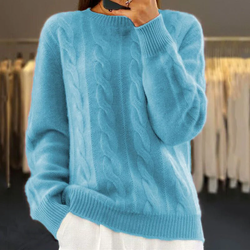 Pull Tricoté Chaud - Mode Hiver Tendance – Image 5