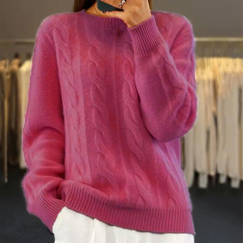 Pull Tricoté Chaud - Mode Hiver Tendance – Image 6