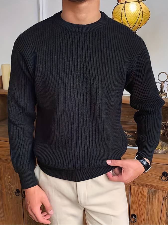 Pull Tricot Homme - Chaud, Confort, Style - Hiver – Image 5