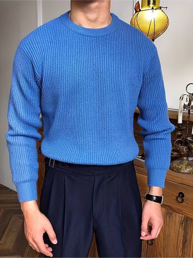 Pull Tricot Homme - Chaud, Confort, Style - Hiver – Image 6
